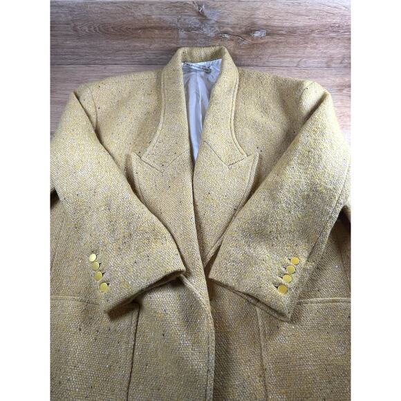 Authenticated Balenciaga Wool Blend Oversized Coat Jacket Chest 52 Retail $1500 - Picture 13 of 16